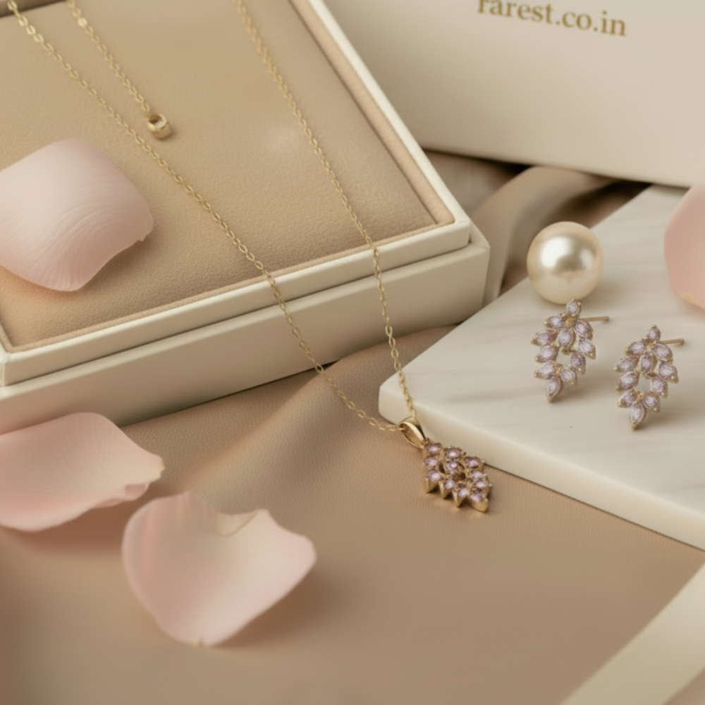 Premium Rarest jewelry display with original pieces